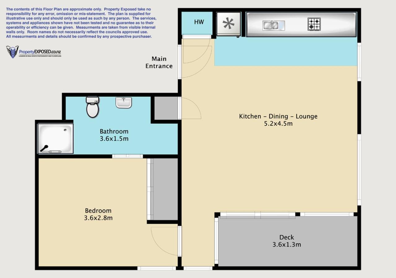 Qv Modern Design 1 Bedroom Apt With Wifi - 856 Auckland Bagian luar foto